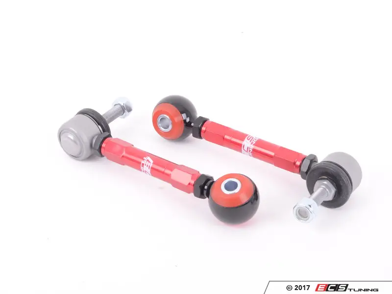 ECS - 003112ECS01 - Adjustable Front Sway Bar End Link Set - Audi