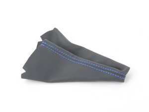 ES#3178034 - 5234-5G-503 - BFI Manual Leather Shift Boot - Blue Stitching - Compliment your BFI shift knob with a custom shift boot made from the finest materials available - Black Forest Industries - Volkswagen