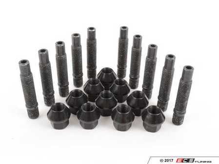 ES#2836723 - 001467ecs04kt - Wheel Stud Conversion Kit - Half set  - Make wheel changes faster and easier, enough to convert one axle - ECS - BMW