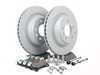 ES#2602367 - 95535240300ROKT - Rear Brake Service Kit - Featuring Brembo rotors and Bosch QuietCast brake pads - Assembled By ECS - Porsche