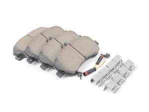 ES#3184252 - 0074207420 - Front Brake Pad Set - (NO LONGER AVAILABLE) - Includes new shims, and sensors - Does not include bolts - Akebono - 