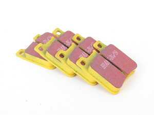 ES#521123 - DP4887R - Rear Yellowstuff Performance Brake Pad Set - EBC's premium sport street pad that offers high friction levels and heat fade resistance - EBC - Mercedes Benz