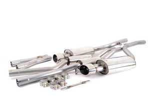 ES#2827263 - SSXAU060 - Cat-Back Exhaust System - Resonated - 2.36" stainless steel with dual oval polished tips - Milltek Sport - Audi