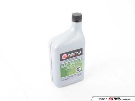 ES#3188397 - 20106-042 - Full Synthetic 5W-20 Engine Oil - 1 Quart - Meets API SN/ ILSAC GF-5 - IDEMITSU - Volkswagen