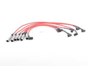 ES#3202607 - 561146R - Euro Sport Spark Plug Wires - Red - Refresh your ignition system with these high performance spark plug wires. - Euro Sport Acc - Volkswagen