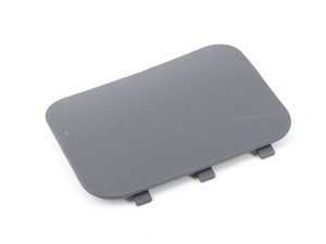 ES#111739 - 51437051767 - Fuse Box Cover - Panther Black - Located on the interior passenger side foot rest area - Genuine MINI - MINI