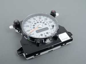 ES#170829 - 62109126992 - Speedometer - Center - Center mounted large speedometer with integrated guages - MPH - Genuine MINI - MINI