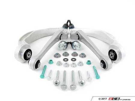 ES#3199971 - 034-401-1044 - Density Line Front Lower Control Arm Kit  - Includes new lower control arms with Density Line control arm bushings, M12 ball joints, and hardware - 034Motorsport - Audi