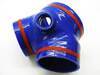 ES#747 - TB755BLU - Throttle Body Boot - Blue - (NO LONGER AVAILABLE) - Replaces the troublesome and weak 'Y' boot - Samco - 