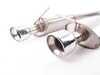 ES#3175528 - 252576T - Cat-Back Exhaust System  - 2.5" T-304 Stainless Steel exhaust system with Borla mufflers - Techtonics Tuning - Audi