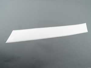 ES#2136594 - 51147281512 - Bonnet / Hood Stripe - White With Black Pinstripe - Right - Right side hood traditional decal stripe - Genuine MINI - MINI