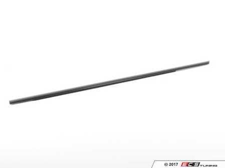 ES#262296 - 51337185227 - Door Channel Cover - Front Left, Gloss Black - Genuine BMW - BMW