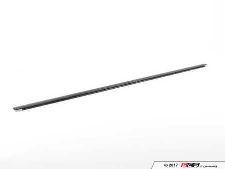 ES#262297 - 51337185228 - Door Channel Cover - Front Right, Gloss Black - Genuine BMW - BMW