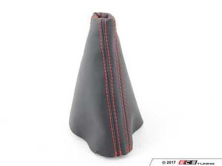 ES#3178019 - 5234-1K-532 - BFI DSG / Automatic Leather Shift Boot - Red Stitching - Compliment your BFI shift knob with a custom shift boot made from the finest materials available - Black Forest Industries - Volkswagen