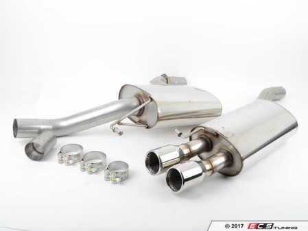 ES#2828180 - SSXVW166 - 2.75" Cat-Back Exhaust System - Resonated - Get that Exhaust tone you've been looking for! - Milltek Sport - Volkswagen