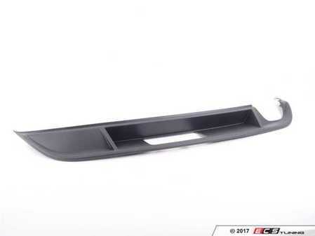 ES#2845267 - 5GM807568D - Rear Valance - Rear valance featuring, diffuser with twin exhaust tip cut out - Genuine Volkswagen Audi - Volkswagen