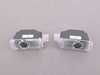 ES#3233148 - 4G0052133G - LED Entry Light Set - 'Ring' Logo  - LED door entry lights that project the Audi ring logo on the ground, priced per set - Order qty 2 for all four doors - Genuine Volkswagen Audi - Audi