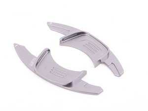 ES#3176322 - L061L - Paddle Shifters Diamond Cut Surface - Iron Grey - (NO LONGER AVAILABLE) - High Performance Billet 6061 T6 Aluminum replacement paddles - LEYO - 