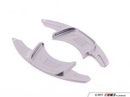 ES#3176322 - L061L - Paddle Shifters Diamond Cut Surface - Iron Grey - (NO LONGER AVAILABLE) - High Performance Billet 6061 T6 Aluminum replacement paddles - LEYO - 