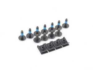 ES#2167980 - 420898117 - Front Fender Liner Hardware Kit - Priced Each - All of the necessary hardware for one fender liner - Genuine Volkswagen Audi - Audi