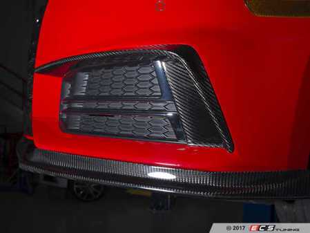 ES#3195023 - 019511ecs01KT - Carbon Fiber Grille Accent Set - (NO LONGER AVAILABLE) - Hand-laid carbon fiber to upgrade your exterior styling - ECS - 