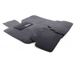 ES#2498811 - 82112293415 - E88 Carpet Floor Mat - Anthracite - Complete set of 4 floor mats - Genuine BMW - BMW