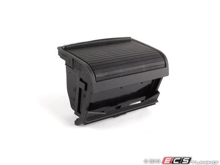 ES#87411 - 51168258280 - E46 Rear Ashtray - Schwarz/Chrome - (NO LONGER AVAILABLE) - Black rear ashtray assembly with chrome trim and chrome ashtray - Genuine BMW - 