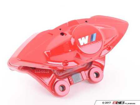 ES#2678811 - 34206855484 - Red BMW M Performance Rear Caliper - Right - Stop fast and look great doing it - Genuine BMW M Performance - BMW