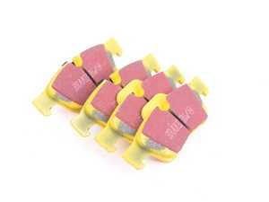 ES#2070803 - DP41593R - Rear Yellowstuff Performance Brake Pad Set - EBC's premium sport street pad that offers high friction levels and heat fade resistance - EBC - Mercedes Benz