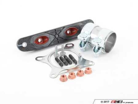 ES#2594032 - N0445203KT3 - Catalytic Converter / Downpipe Installation Kit - Includes the necessary parts and hardware for installation - Assembled By ECS - Audi