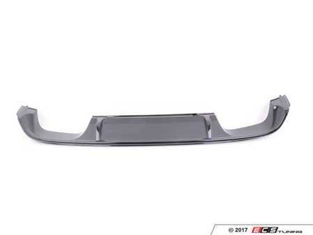 ES#2806588 - 5G6807568N041 - Rear Diffuser - Replacement Golf R quad tip cutout rear diffuser. - Genuine Volkswagen Audi - Volkswagen