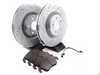 ES#3194982 - k6143KT - Power Stop Z23 Evolution Sport Front & Rear Brake Kit (345mm/330mm) - A complete 4-wheel performance brake upgrade featuring drilled & slotted rotors and low-dust carbon-fiber ceramic pads. - Power Stop - Audi