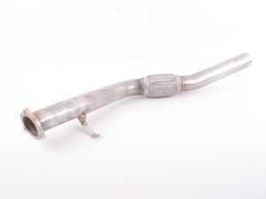 ES#3175271 - 251127 - Performance Stainless 2.5" Downpipe  - High flow, stainless downpipe kit to be used with 2.5" aftermarket exhaust - Techtonics Tuning - Audi