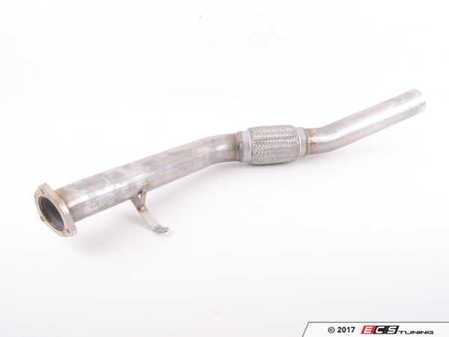 ES#3175271 - 251127 - Performance Stainless 2.5" Downpipe  - High flow, stainless downpipe kit to be used with 2.5" aftermarket exhaust - Techtonics Tuning - Audi