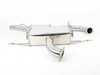 ES#3184174 - HS14GFRG3T - 3" Cat-Back Exhaust System - Resonated - Featuring quad oval, titanium burnt tips - Invidia - Volkswagen