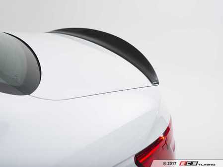 ES#3141741 - 019220ECS01A - Carbon Fiber Trunk Spoiler - Audi B9 A4/S4 - Add a touch of style and real carbon fiber to your Audi - ECS - Audi