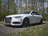 ES#3146390 - 019196ECS01A - Carbon Fiber Front Lip Spoiler - Audi B9 A4/S4 - Hand-laid carbon fiber to upgrade your exterior styling - ECS - Audi