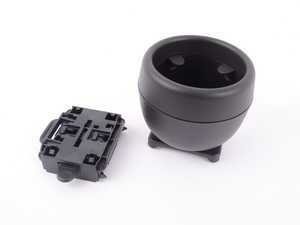 ES#3241259 - 51169811183KT - Cup Holder Black - Center Rail KIt - Mounts to the center rail location - Genuine MINI - MINI