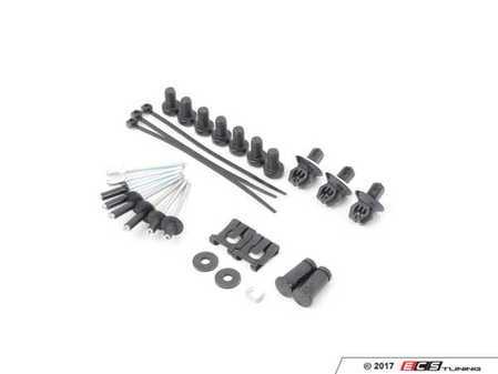 ES#1597924 - 8F0898107A - Mounting Trim Kit - Hardware kit for the convertible trim molding - Genuine Volkswagen Audi - Audi