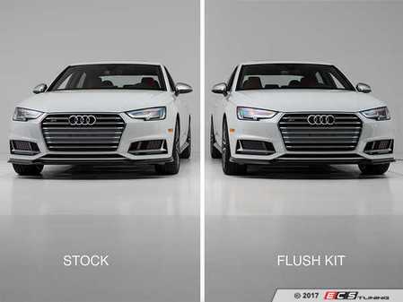 ES#4476079 - B9FLUSHKT - 19" Wheel Spacer Flush Fit Kit - Black Bolts - Includes H&R spacers & Black bolts to obtain a flush look on your OE 19" wheels - Assembled By ECS - Audi
