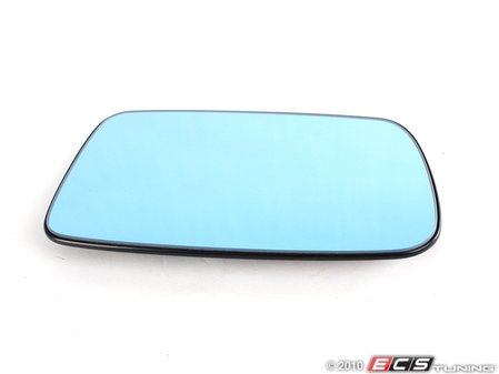 ES#87232 - 51168247133 - Heated Mirror Glass - Left - Non-dimming, featuring a blue tint. - Genuine BMW - BMW