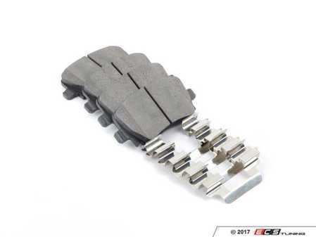 ES#3229690 - 309.11081 - Rear StopTech Sport Brake Pad Set - with hardware - Daily-Drivable pad that is also ideal for autocross and light track day use - StopTech - Audi Volkswagen