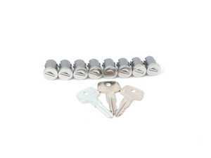 ES#2919335 - 8007208 -  SKS Lock Cores - 8 Pack - (NO LONGER AVAILABLE) - These 8 cores enable you to lock all of your yakima products with just one key. - Yakima - 