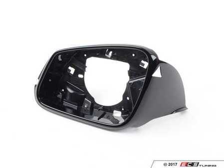 ES#2698588 - 51167302411 - Rear view mirror support - left - Gloss black - Genuine BMW - BMW