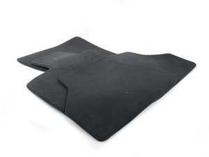 ES#2498446 - 51477290133 - E71 Carpeted Floor Mat Set- Anthracite - Add style while protecting your interior with velour floor mats. - Genuine BMW - BMW