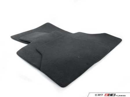 ES#2498446 - 51477290133 - E71 Carpeted Floor Mat Set- Anthracite - Add style while protecting your interior with velour floor mats. - Genuine BMW - BMW