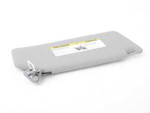 ES#82159 - 51163428225 - Illuminated Sun Visor/Mirror - Left - Sky Gray - Genuine BMW - BMW