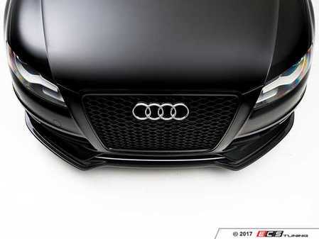 ES#3170969 - 006364ECS01A -  Carbon Fiber Front Lip Spoiler - Audi B8 A4 S-Line/S4 - Hand-laid carbon fiber to upgrade your exterior styling - ECS - Audi