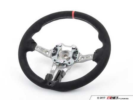 ES#2728291 - 32302344149 - M Performance Steering wheel II - Alcantara-wrapped and featuring carbon trim and red center line - Genuine BMW M Performance - BMW