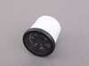 ES#3176546 - PSTOP270-12 - 52mm Prosport Electrical Oil Pressure Gauge - Clear Lens/White LED - Includes Sender, mounting hardware, visor, and instructions. - Prosport Performance - Audi BMW Volkswagen Mercedes Benz MINI Porsche